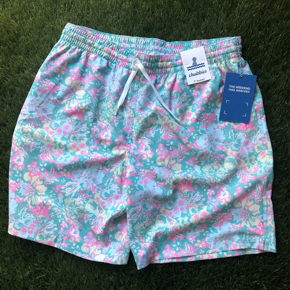 Chubbies swim trunks- size L